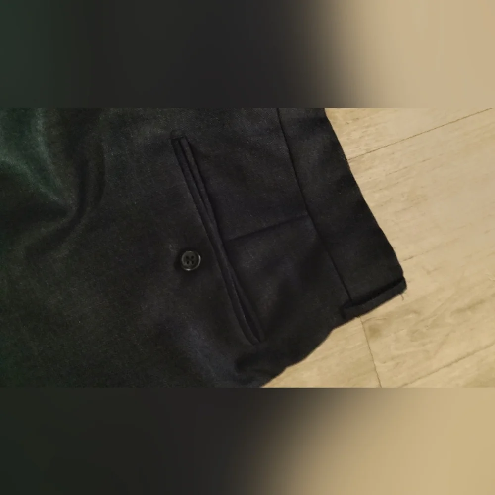 Burberry Mens Wool Blue Dress Pants Sz 40